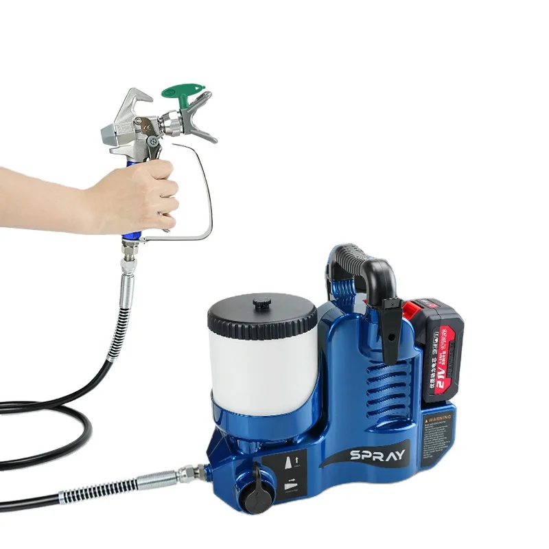 Беспроводной безвоздушный распылитель краски с аккумулятором Quick Shot Spray Высокопроизводительный портативный распылитель для всех поверхностей Беспроводной безвоздушный распылитель краски с аккумулятором Quick Shot Spray Высокопроизводительный портативный распылитель для всех поверхностей