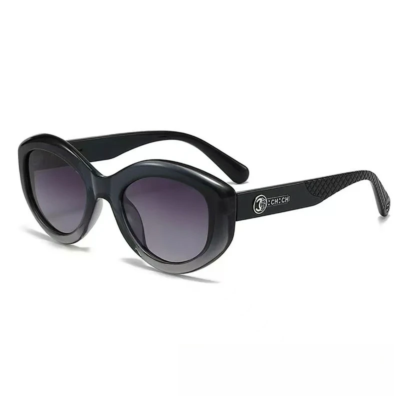 Модные овальные солнцезащитные очки для женщин-поляризованные UV400 для ежедневного вождения, пляжной фотографии, ацетатная оправа, модный аксессуар с HD Vision