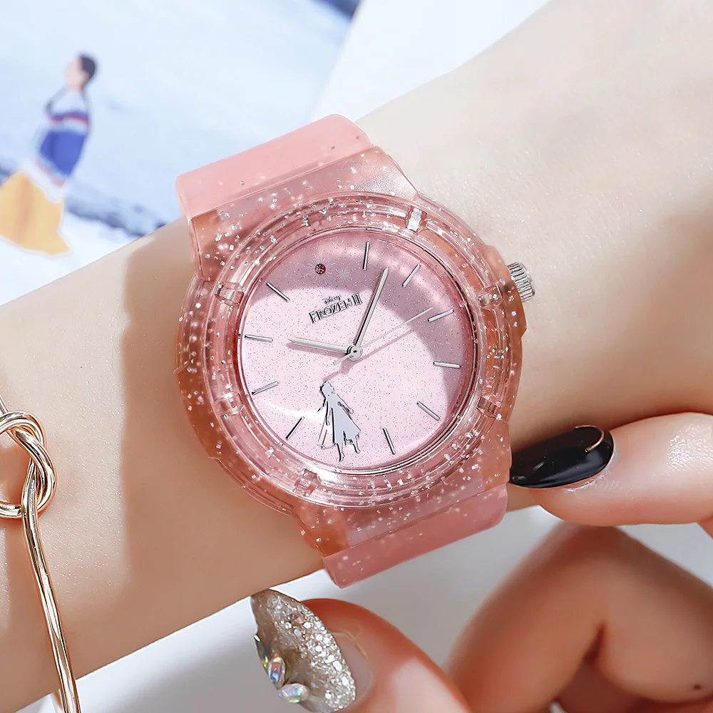 

Оригинальные наручные часы Disney Frozen Gypsy Sports Girl Watch, водонепроницаемые электронные часы Disney, студенческие детские часы 199 Specia