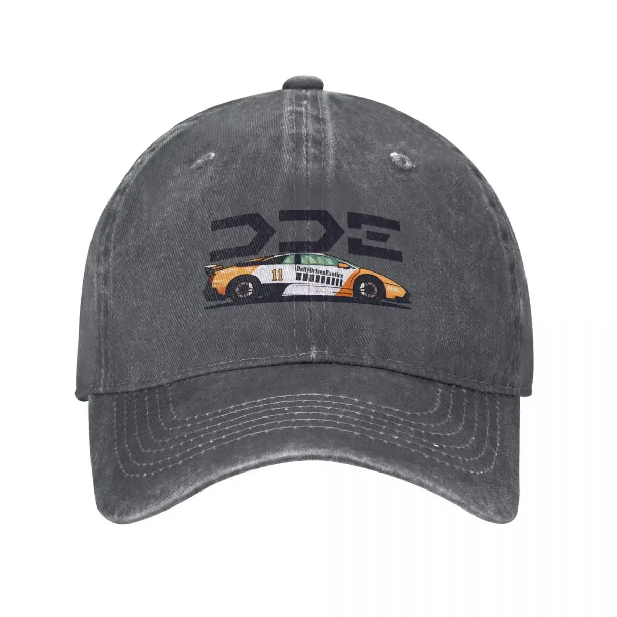 DDE Daily Driven Exotics - Roaring Supercar Majesty - Lambo Murcielago LP640 Baseball Cap