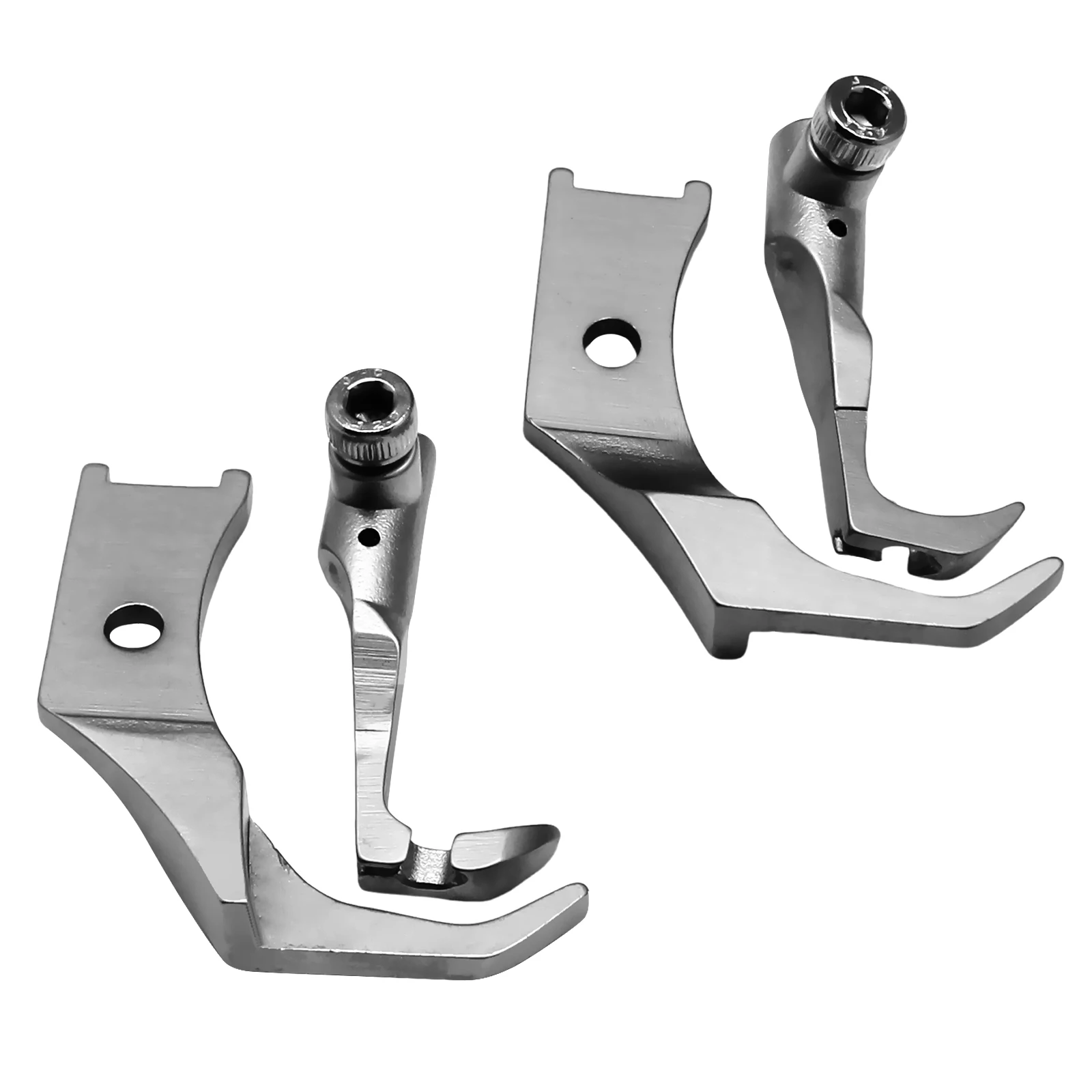 1PCSKP1510LN + KP1510RN اليمين/اليسار سستة المشي القدم لJUKI LU-562 LU-563 LU-1508 LU-1510 LU-1560 نوعي GC2603 GC2605 #6