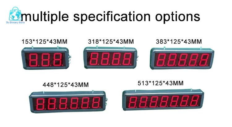 LED Digital Large Screen Electrostatic Induction Counter Infrared Automatic Production Line Pipeline Counting Electronic