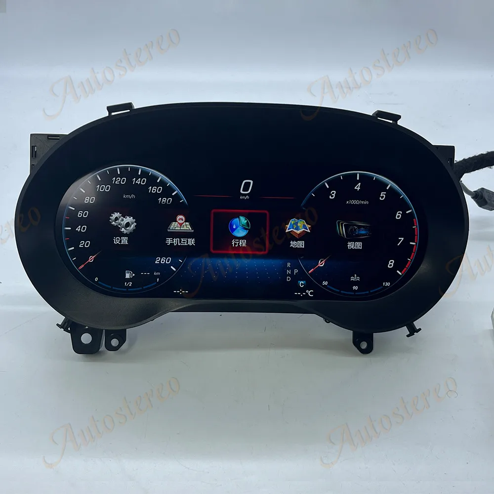 لمرسيدس بنز GLA A 2013-2017 الرقمية متر Carpaly شاشة أداة الذكاء عرض رئيس وحدة تجديد سيارة الوسائط المتعددة #3