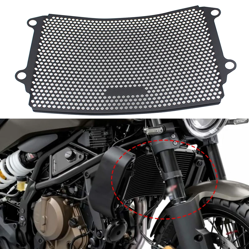 

Motorcycle For Husqvarna Svartpilen 401 For duke390 Duke 390 2024- Radiator Grille Guard Grill Cover Protector