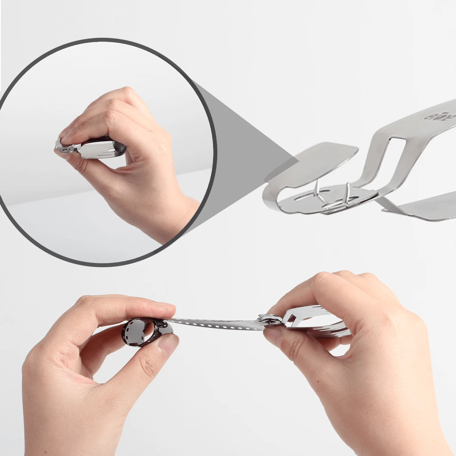 2 sztuk 120 135 35mm negatyw stronę filmu klipsy ze stali nierdzewnej z prowadzą bezpośrednio do filmu do wyschnięcia na powietrzu ciemni sprzęt do przetwarzania