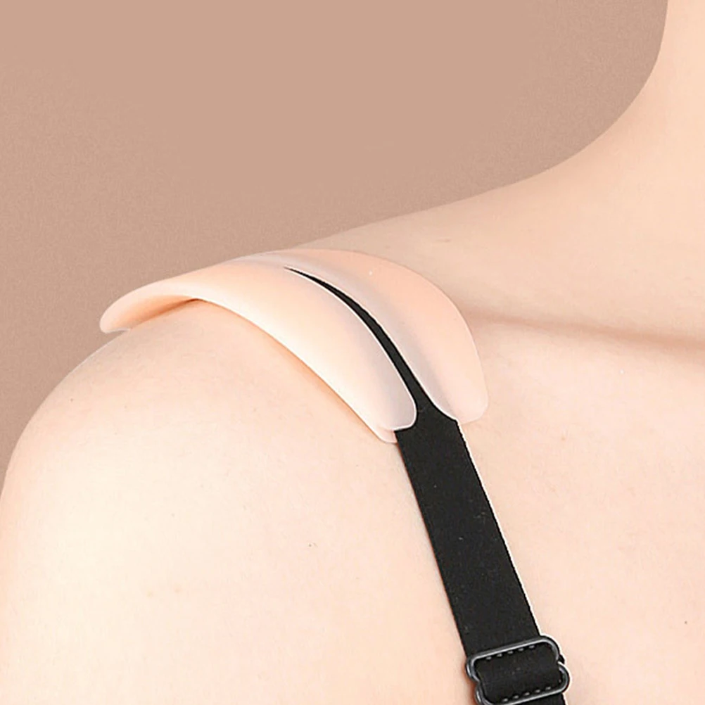 

8Pcs Silicone Anti-Skid Shoulder Pads Invisible Bra Strap Cushions for Women No Pain Non-Slip Support Daily Comfort