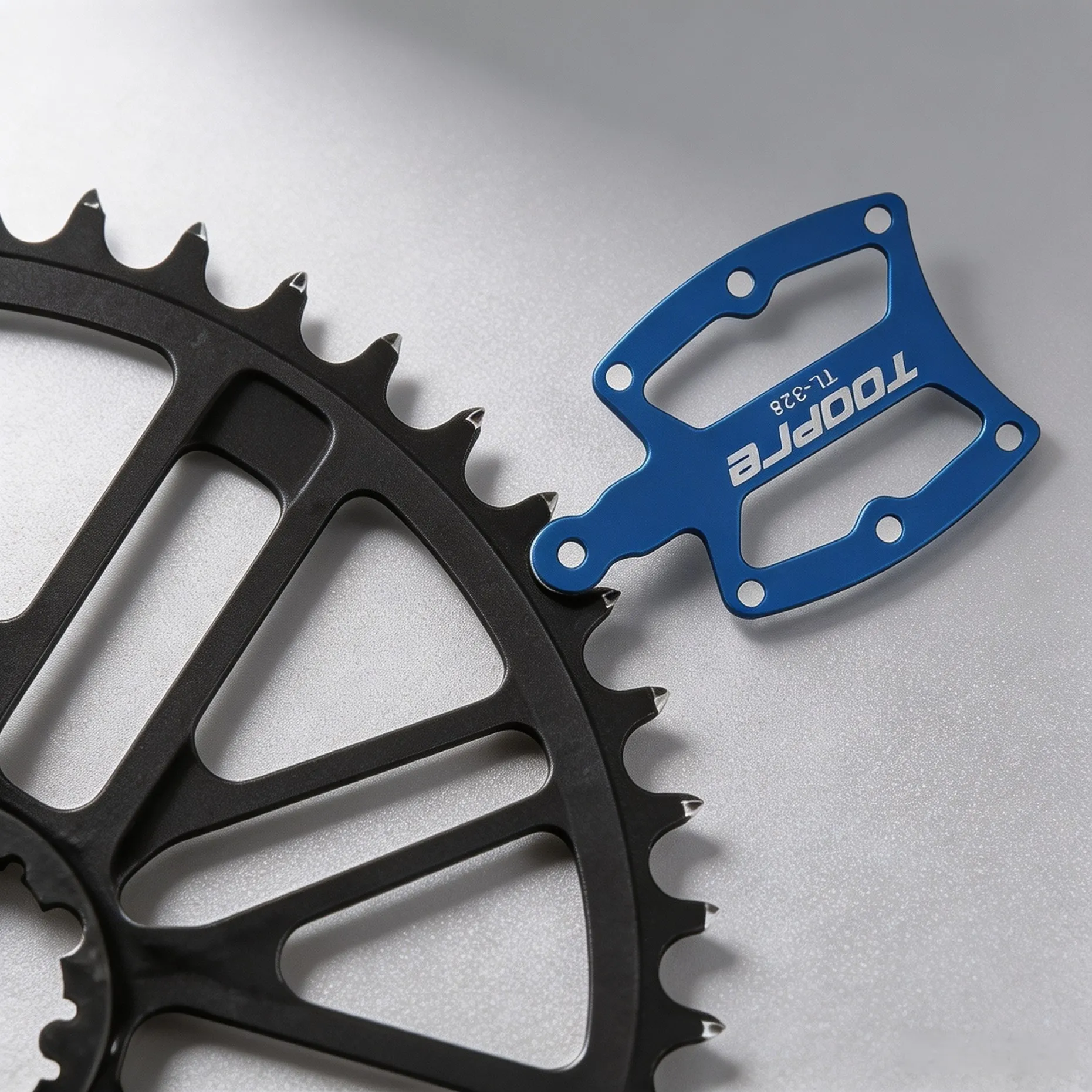 Bike Chainring Wear Gauge Narrow Wide Single Ring Measurement Tool MTB Road Bicycle Single Speed Drivetrain Maintenance Tools