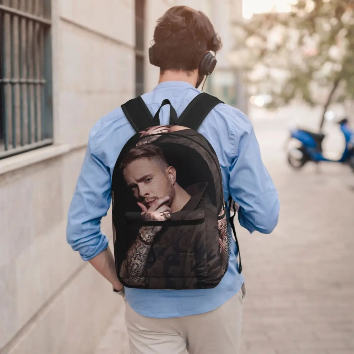 

Custom Egor Kreed Russian Rapper Backpack Boys Girls BookBag Children School Bag Laptop Shoulder Bags for Men Women