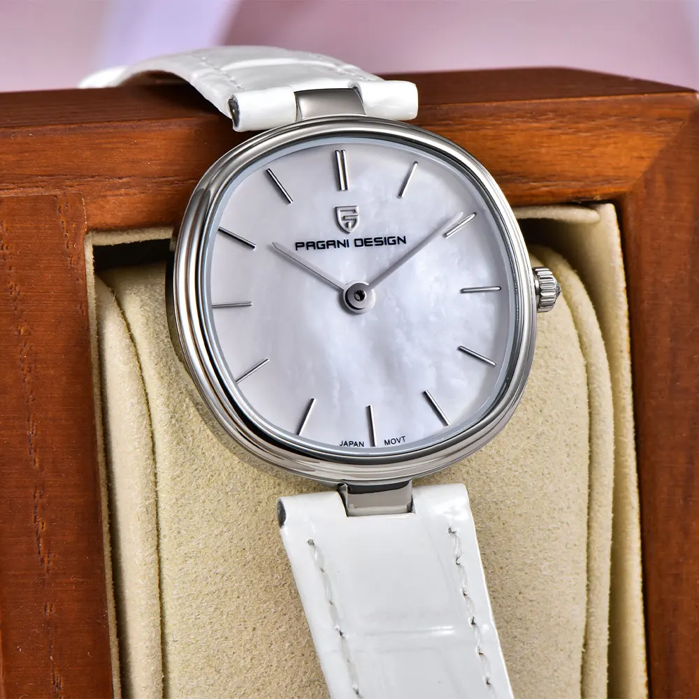 PAGANI DESIGN New Women Quartz Watch Top Brand 32mm Women Wristwatch Sapphire Glass Clock 5Bar Waterproof Watches for Women Gift view 5