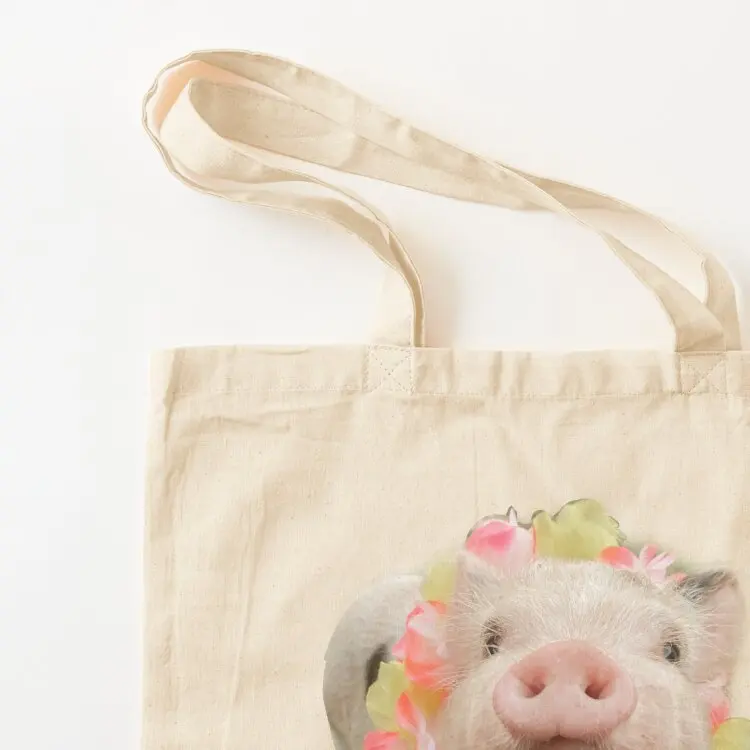 فرانكي مع حقيبة حمل لي حقيبة صديقة للبيئة حقيبة حمل مخصصة حقائب قماش لطيفة