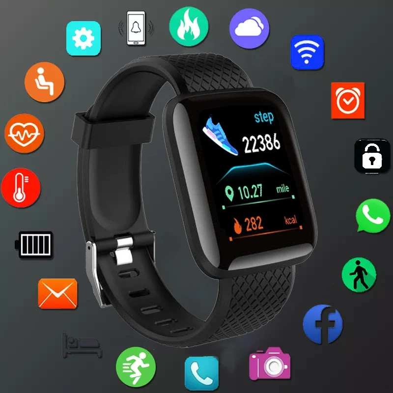 Exquisite Smart Watch For Women Men 2023 Blood Oxygen Pressure Connected Bluetooth Sport Smartwatch Wrist Watches Original Clock