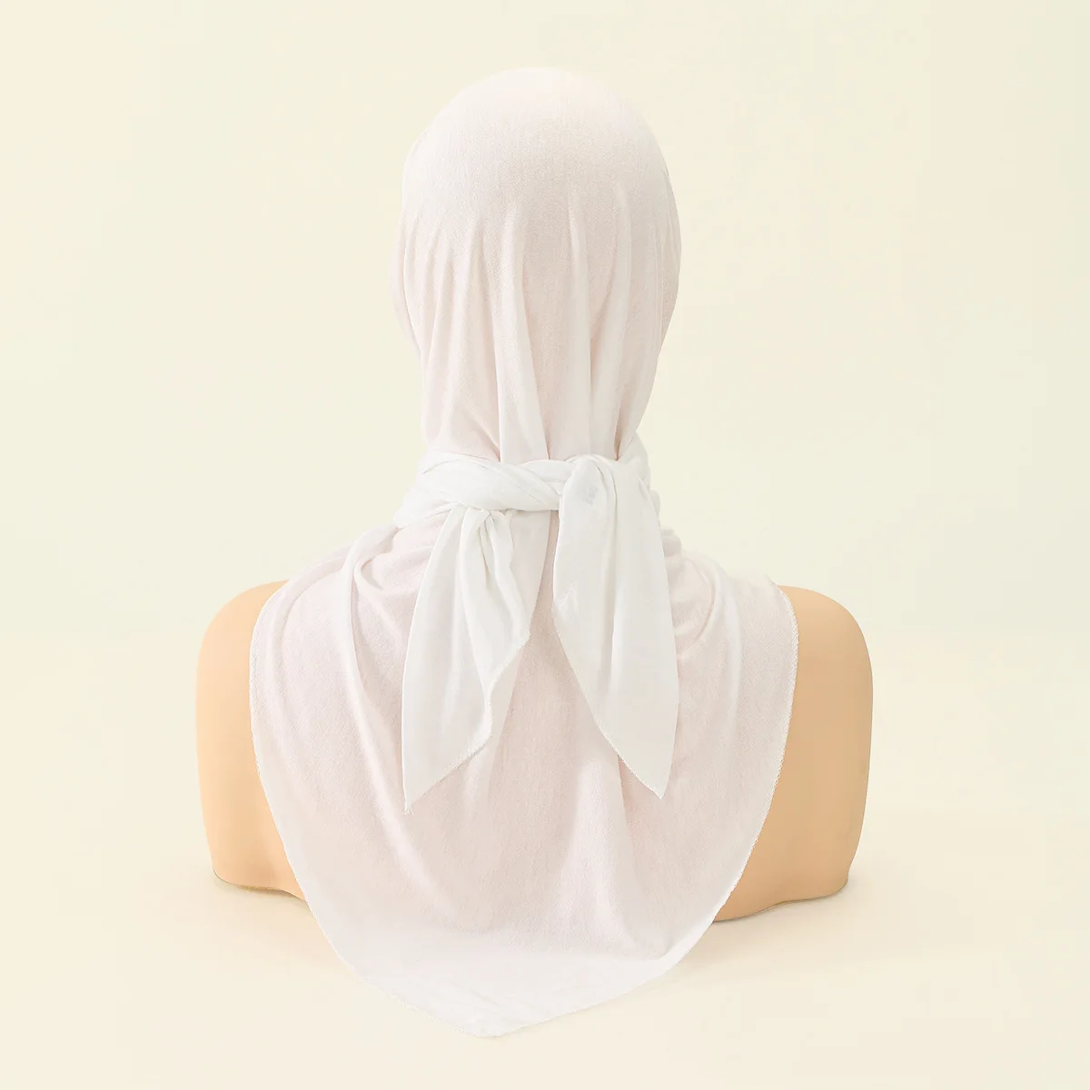 

Новый трикотажный треугольный шарф, женский мусульманский хиджаб, платок, тюрбан с бриллиантами, повязка на голову, шали, исламские банданы, повязка на голову, Turbante Mujer