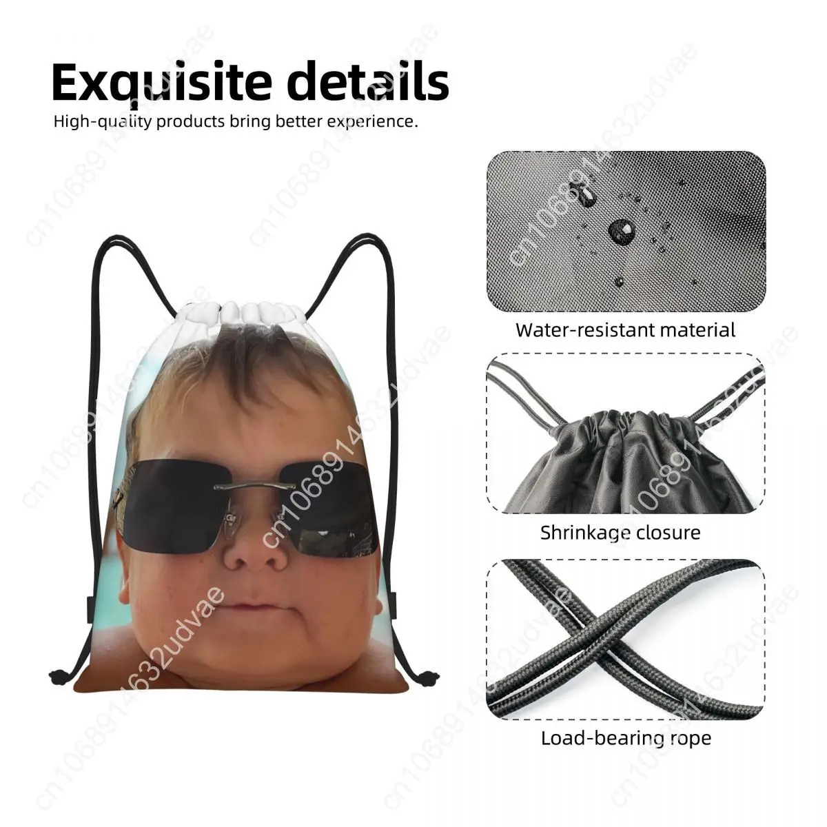 Hasbulla NingMeme MMA Team Zaino personalizzato Observer Fleece Gym all'aperto