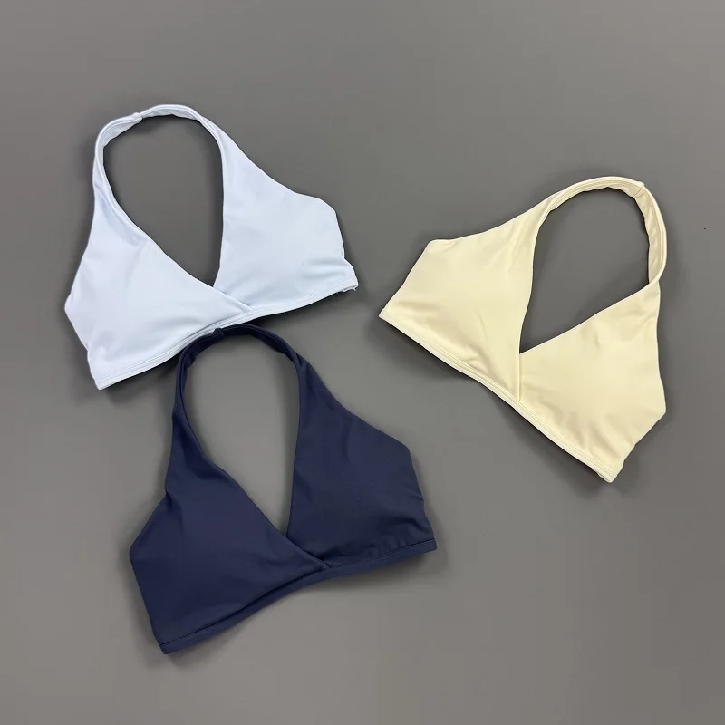 เสื้อออกกำลังกายผู้หญิง ทรงฮอล - Sports Bra High Impact บทวิจารณ์และราคา