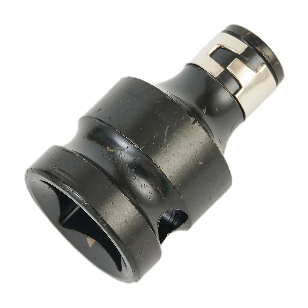 

Parts Drill Bit Chuck Adapters 1/2 Square Drive To 1/4 Hex Shank 2Pcs Conversion Kit Quick Release Accessories