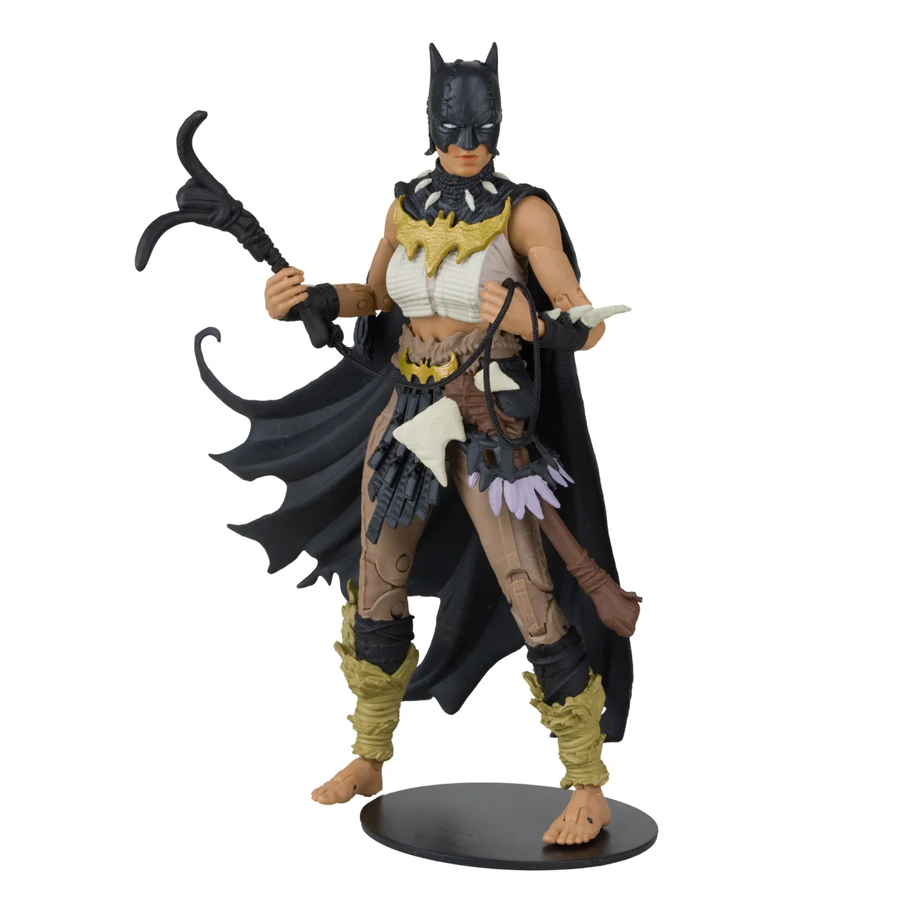 McFarlane Toys DC Batgirl w/Batman Fighting the Frozen Comic 7 inches Action Figure Collection Original Model Ornament Gifts