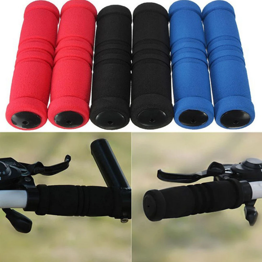 

Memory Foam Bike Handlebar Grips Non-Slip Comfort Ergonomic Waterproof Hand Grips Cycling Durable Rainproof Grip Covers