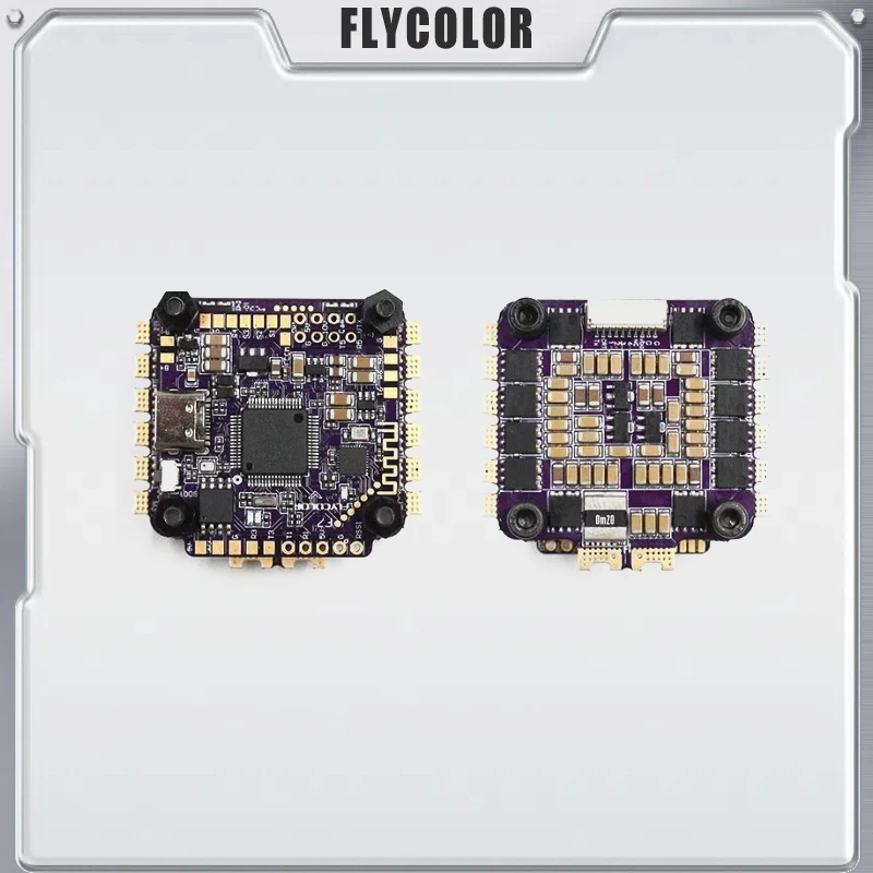 

Flycolor X-TOWER 2 F7 60A 4 in 1 ESC Flying Tower/Stack FPV Bluetooth to Adjust Parameters LED Flight Control