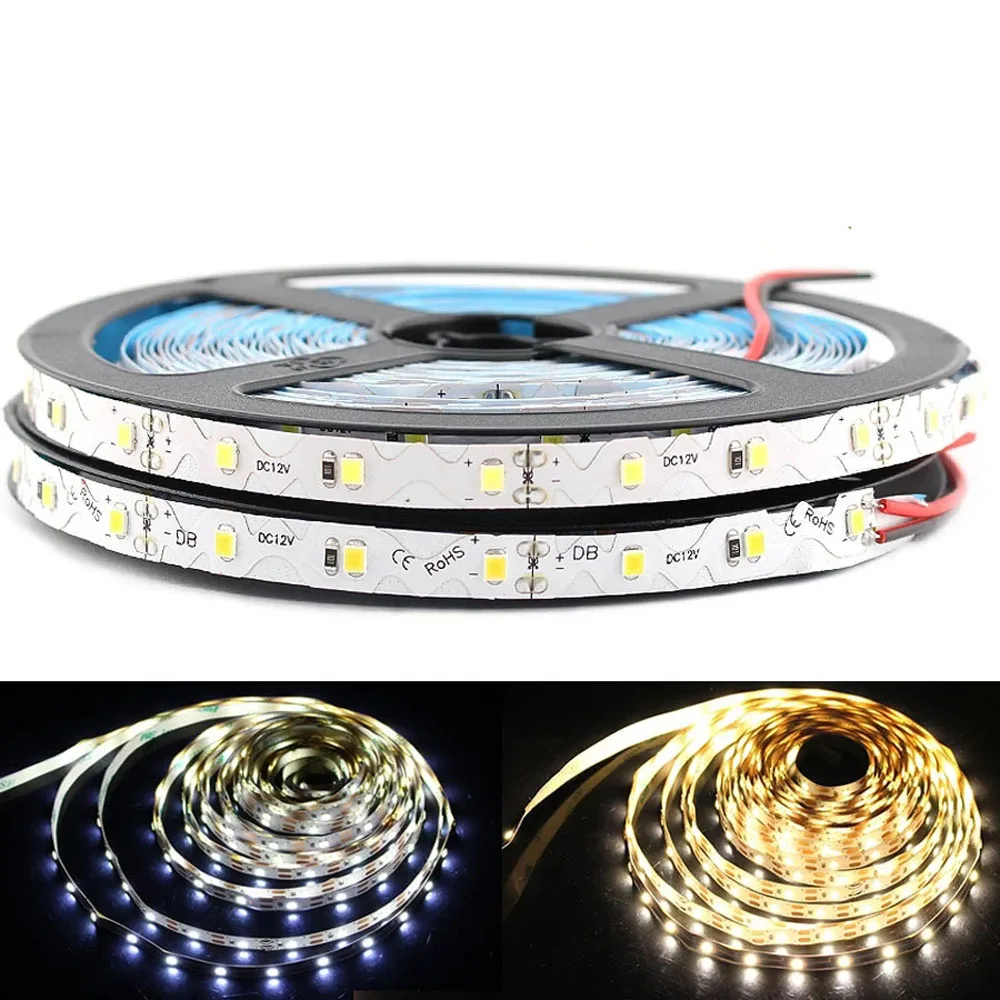 S Shape Strip 2835 5v 12v Led Flexible Foldable Soft Tape 60 leds/m  Advertising Model Letter Shape Mirror Wedding