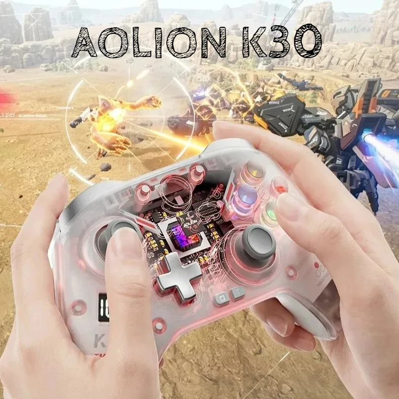 control-de-juego-inalambrico-bluetooth-aolion-k30-personalizable-teclas-traseras-iluminacion-rgb-baja-latencia-apto-para-pc-y-steam
