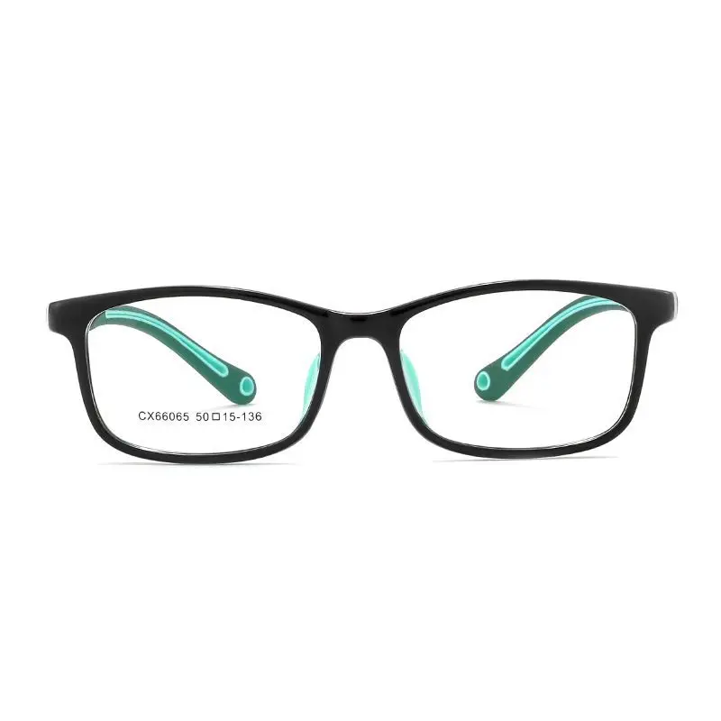 Children's Optical Eyeglass Frame Boys And Girls Ultra Light Comfortable Silicone Glasses Square Optical Prescription Frames