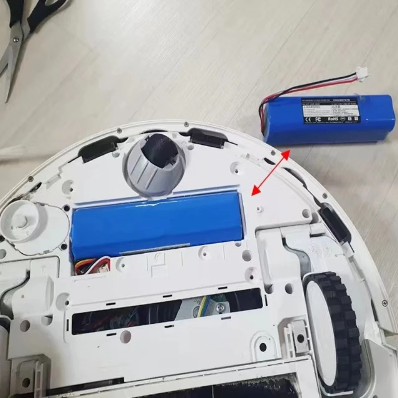 NEW Replacement For XiaoMi Lydsto R1 Roidmi Eve Plus Viomi S9 Robot Vacuum Cleaner Battery Pack Capacity 12.8Ah Accessories Part