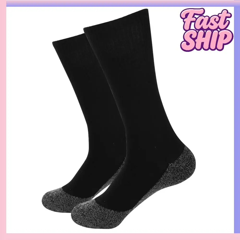 

Дышащие зимние теплые чулки из ацетатного волокна, сохраняющие тепло зимние уличные носки, компрессионные чулки для занятий спортом