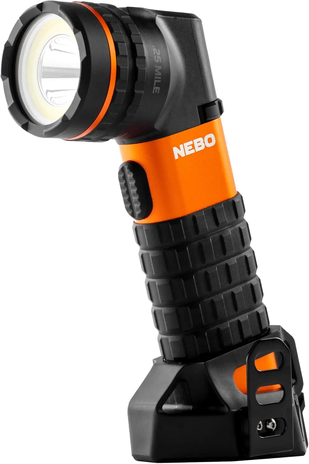 

Rechargeable Spotlight & Floodlight, 600 Lumens, 10.5 Hours Run Time, Waterproof with Magnetic Base and Charging Cable