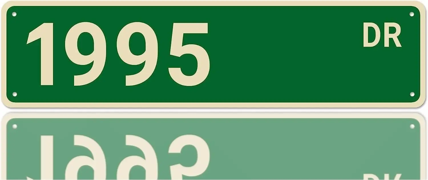 

1995 уличные знаки, 1995 Декор 1995 значок Рожденный в 1995 подарок на день рождения, настенный Декор для дома/спальни/мужской пещеры, качественные металлические знаки 16