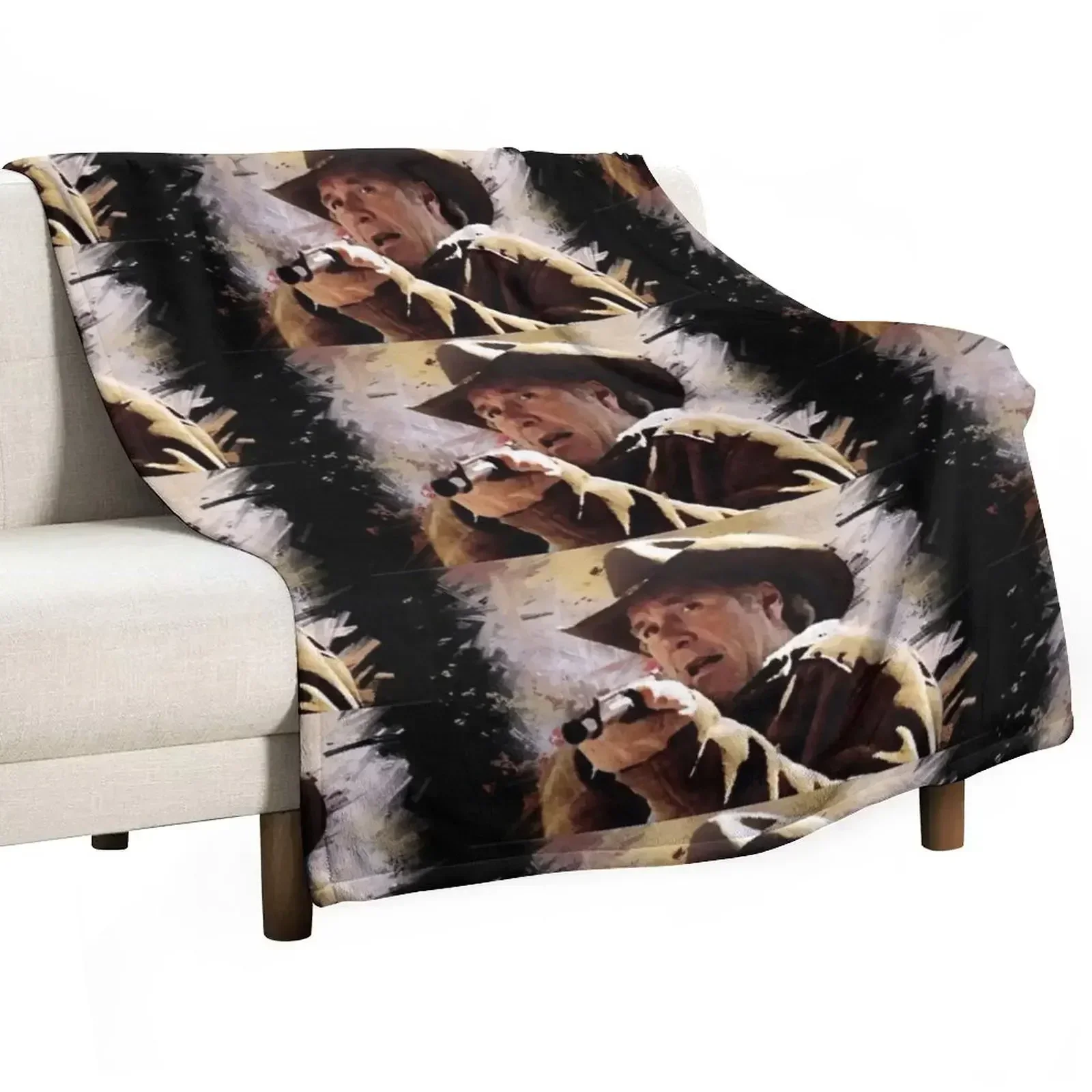 Sheriff Walt Longmire Throw Blanket Thin Flannel Fabric christmas decoration Thermals For Travel warm for winter Summer Blankets