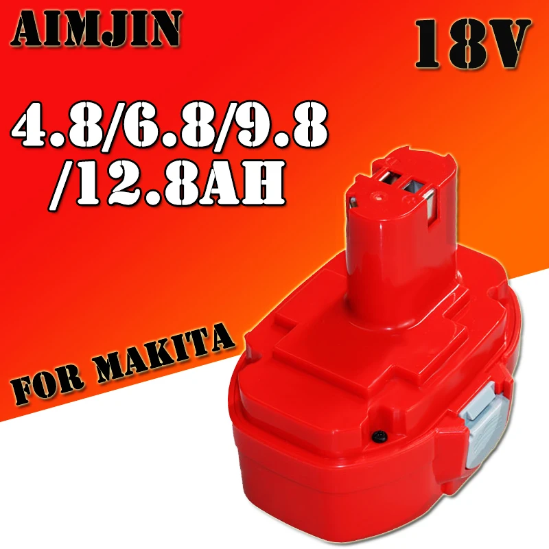 

PA18 4800 мАч Makita 18 В 6,8/9,8/12,8 Ач Ni-MH аккумулятор Замена Makita 18 В PA18 1822 1823 1833 1834 1835 1835F 192828 -1 192829 -9