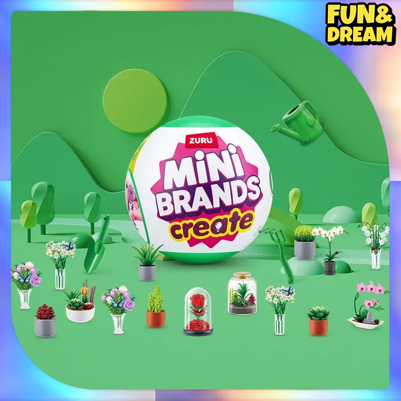 

Zuru Garden Surprise 5 Mnins Inside Teapot Candle Vase Toys Figure Miniverse Mini Brands Surprise Gross Mini Brands