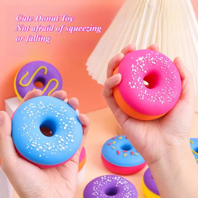 

1 шт. новые странные пончики для растяжки и снятия стресса, могут заменить игрушку для розыгрыша, вентиляционные игрушки, игрушка для щипцов, TPR, эластичные шарики, сжимаемые шарики