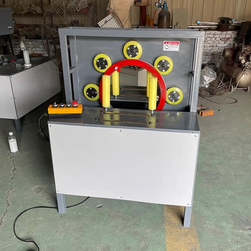 

Small Orbital Stretch Packing Machine for Horizontal Laminating Cabinet Furniture Door Case Packing Machinery