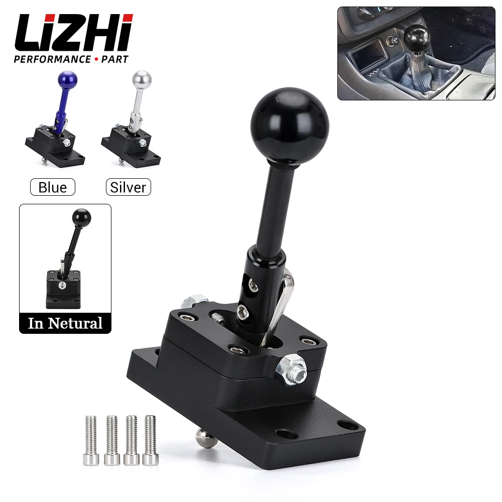 6-Speed Short Throw Shifter w/ Base Shift Knob Billet For 93-02 Camaro/Firebird F-Body LS1 PDZ03