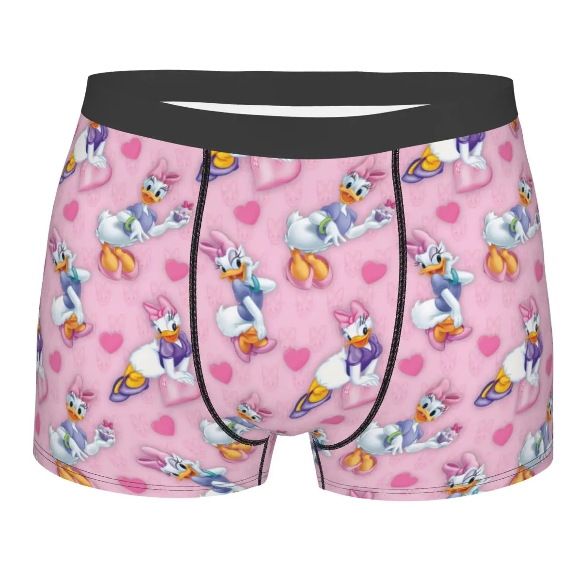 

Custom Male Fashion Mickey Mouse Donald Duck Men Underwear Boxer Briefs Stretch Shorts Panties Underpants