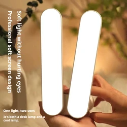 USB Rechargeable led lamp light Touch Desk lamp Dual-head magnetic adsorption table lamp Eye-protecting Reading light