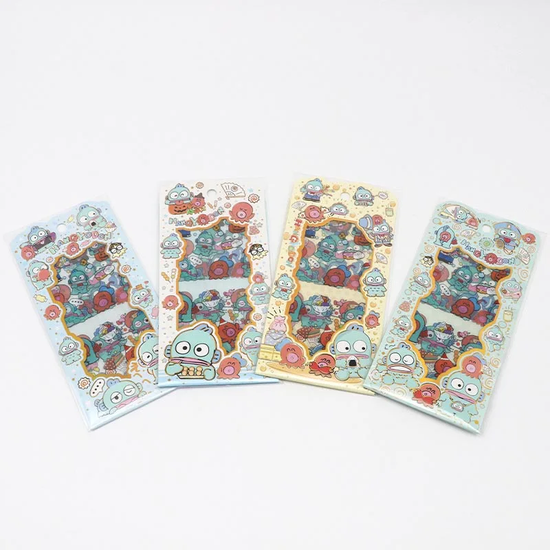 Imagem -02 - Hangydon Sanrio Kawaii Adesivos Decorativos Bonito Scrapbooking Faça Você Mesmo Diário Adesivo Etiqueta Album Stick 20 Pacotes por Lote