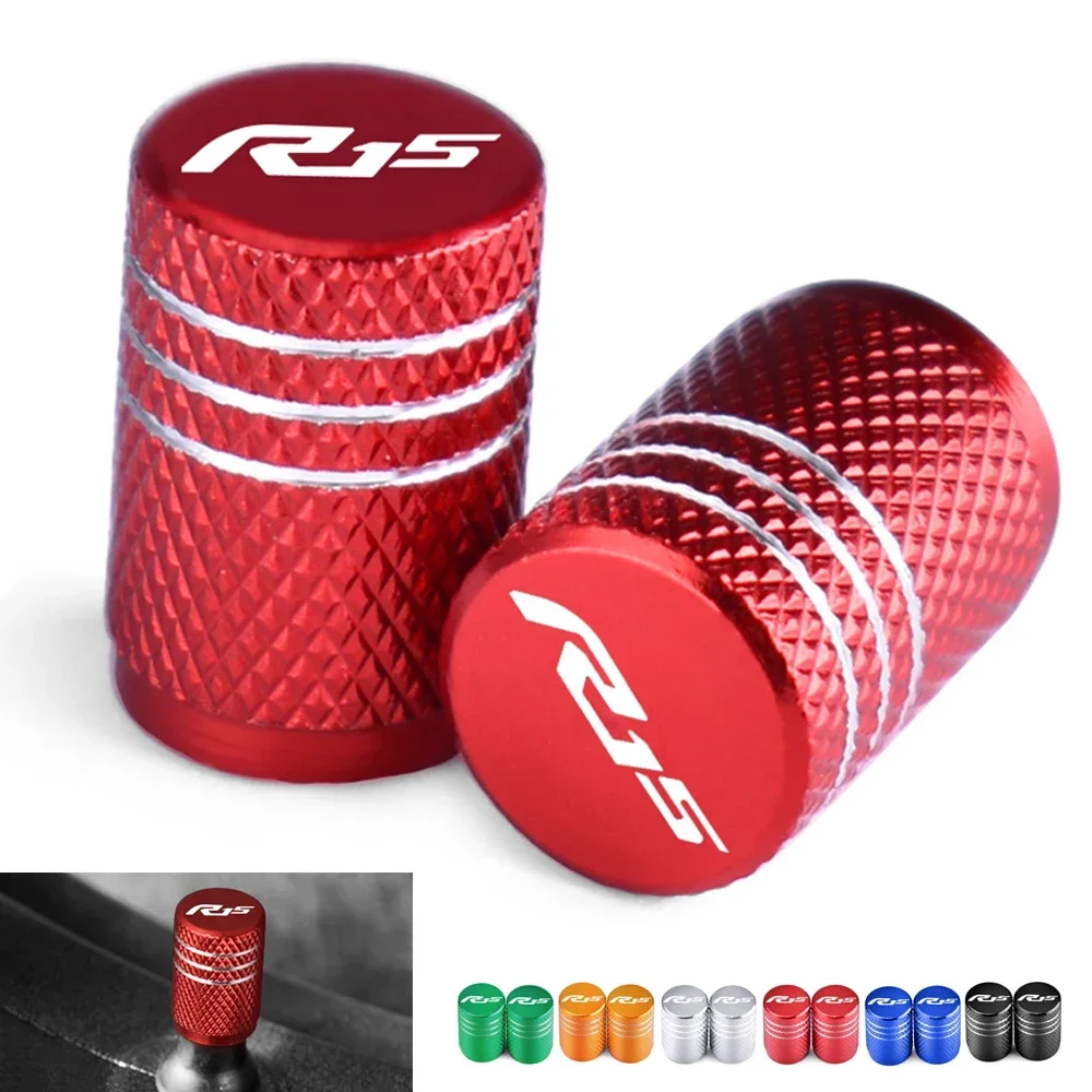 

Колпачки клапанов шин мотоцикла, алюминиевые крышки обода для Yamaha YZF-R15 YZFR15 YZF R15 V3 V4 2018 2019 2020 2021 2022