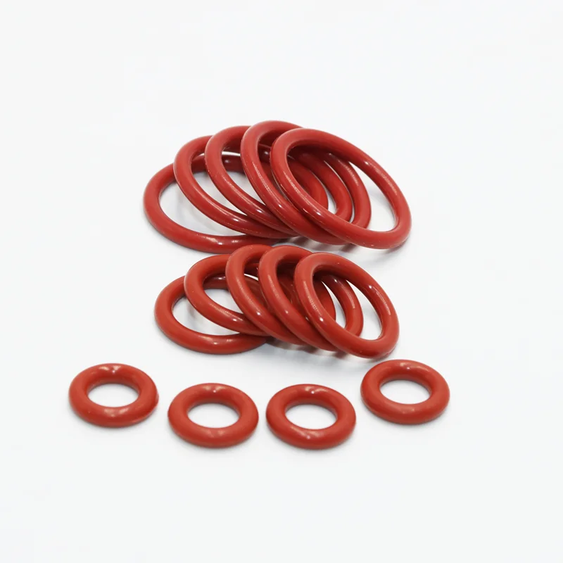 Silikon O-Ring CS 1/1,5/2,0/2,4/3,1 Sanitär-Dichtungsscheibe Hitzebeständig Ölresistent Armatur Auto VMQ O-Ring – Detail 3