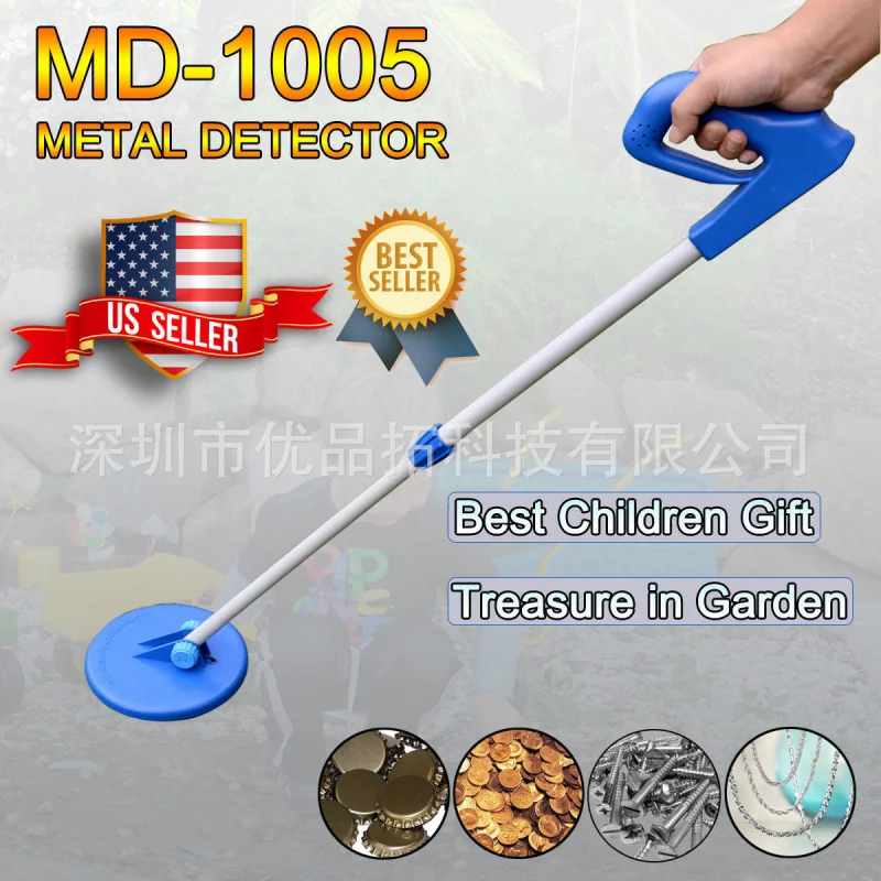 MD1005 Newest MD-1005 Hobby Metal Detector Underground with Gold Metal Detector Treasure Hunt!