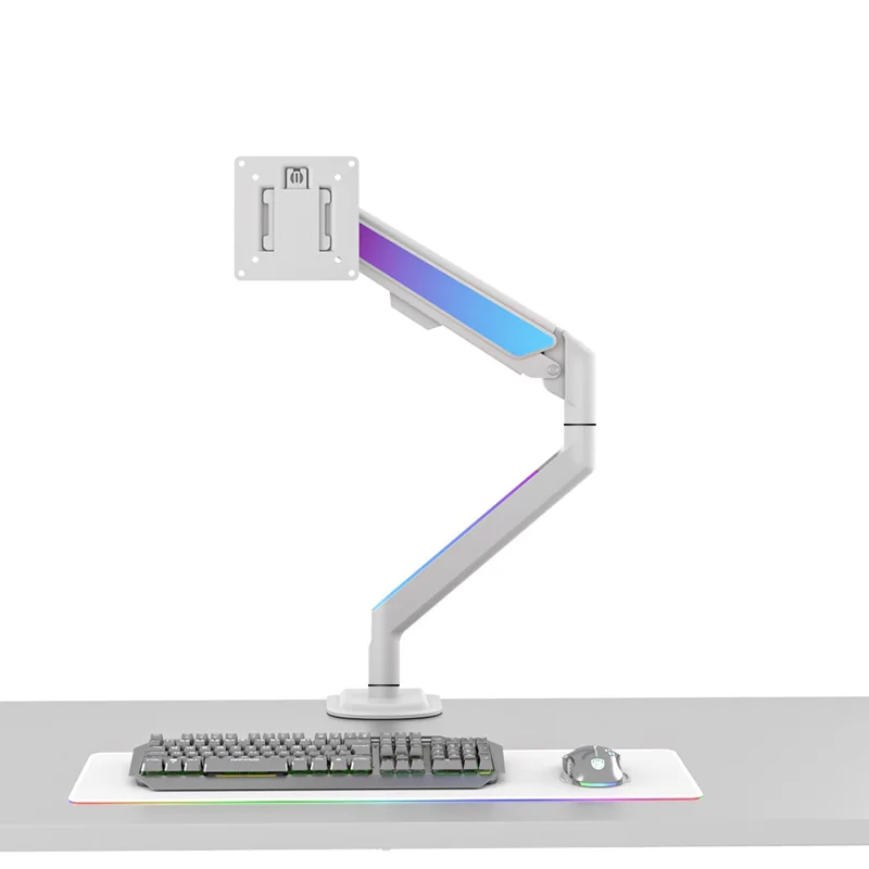 

Single Monitor Mount Stand for 17-36" Loading 12KG Adjustable 360° Swivel Rotation Desk Clamp Mount Gas Spring Lift