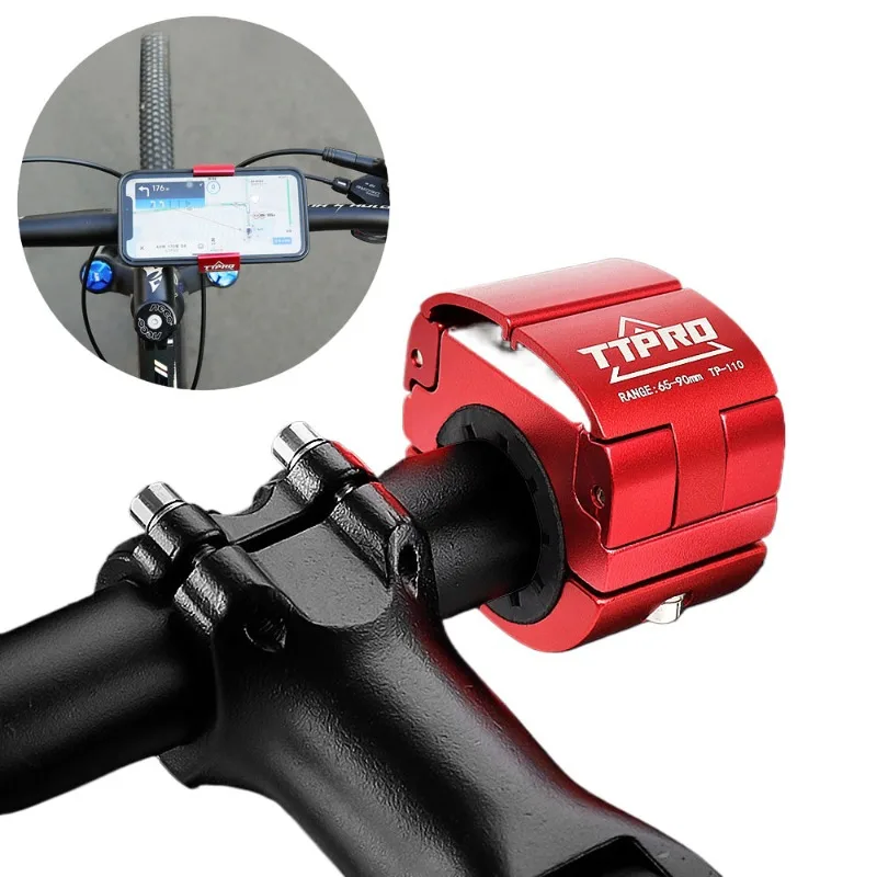 

Держатель для телефона из алюминиевого сплава на велосипеде, универсальная противоскользящая регулируемая подставка для мобильного телефона из алюминиевого сплава, скутера, мобильного телефона