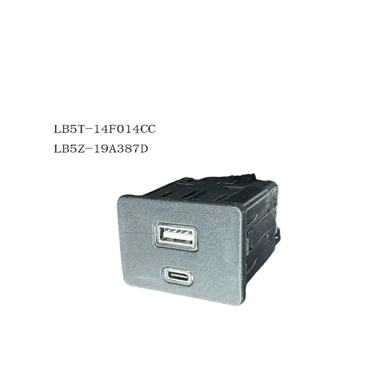 For Ford Edge Mustang Mondeo Explorer Escape Taurus Expedition Compatible LB5T-14F014CC USB Hub USB Adapter Port LB5Z-19A387D