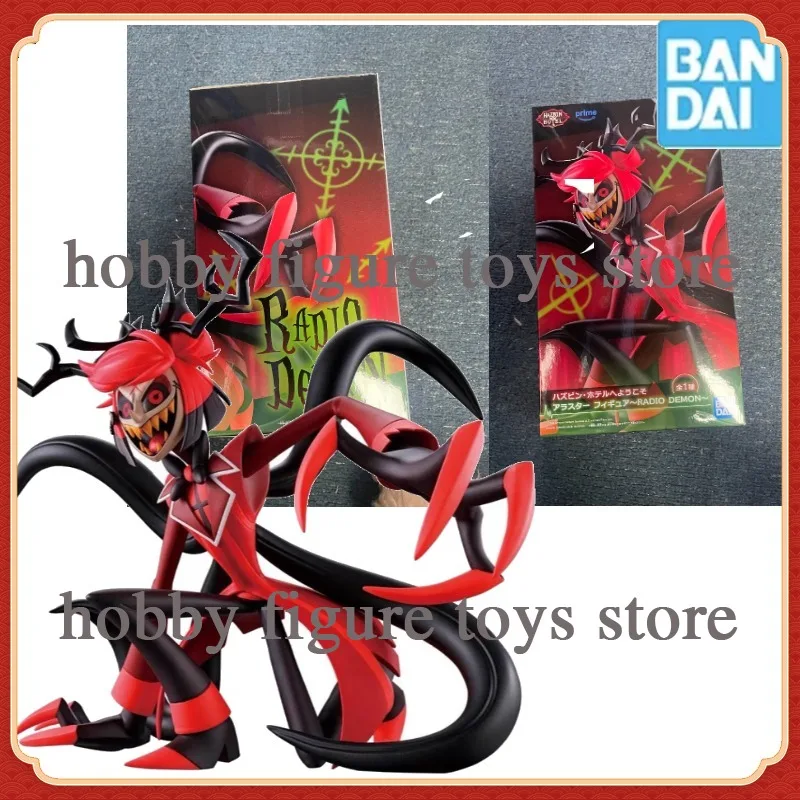 Bandai BANPRESTO Hazbin Hotel RADIO DEMON Original Pvc Finished Figure Anime Figure Model Toy  Decorative Tabletop Gift