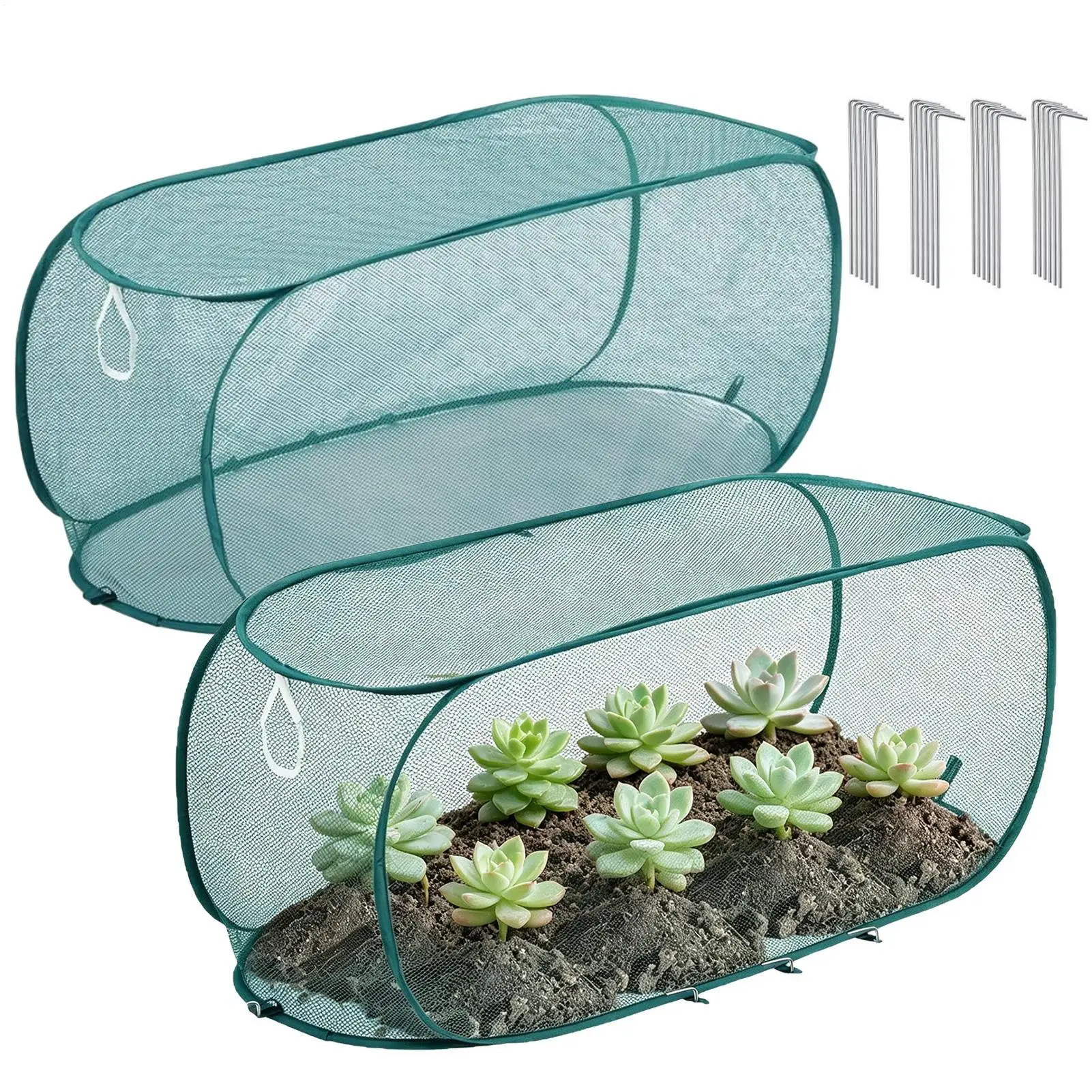 

PopUp Garden Mesh Plant Cover Seedlings Large Vegetable Supplies Indoor Gardening Greenhouse Accessories Plants Covers Products