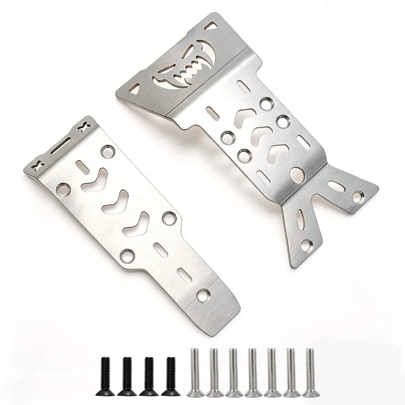 MJX Hyper Go 10210 Stainless Steel Chassis Armor Guard Protection Protector Skid Plate RC Car Upgrade Parts Accessories