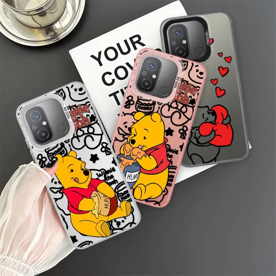 

Soft Cover Case for Xiaomi Poco C50 X3 Pro X3 NFC C51 C61 Disney Winnie The Pooh