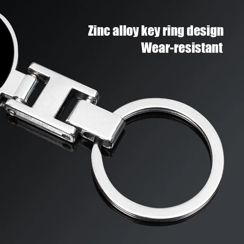 1 قطعة شعار السيارة المفاتيح حلقة رئيسية معدنية اكسسوارات لهوندا سيفيك أكورد جاز صالح CRV أوديسي مدينة الطيار Vezel Prelude Insig
