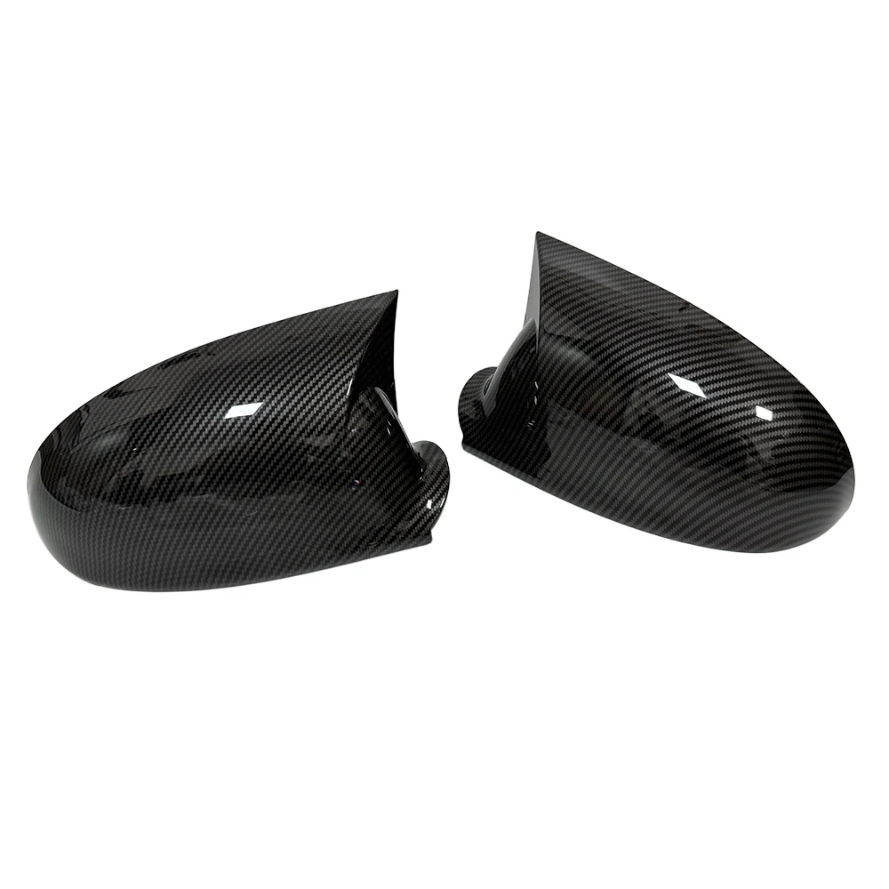 For VW Volkswagen Golf MK5 GTI R 2003 2004 2005 2006 2007 2008 2009 Car Rearview Side Mirror Cover Wing Cap Exterior Door Trim